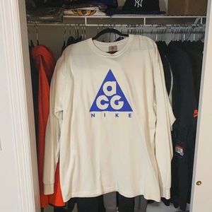 Nike ACG white long sleeve